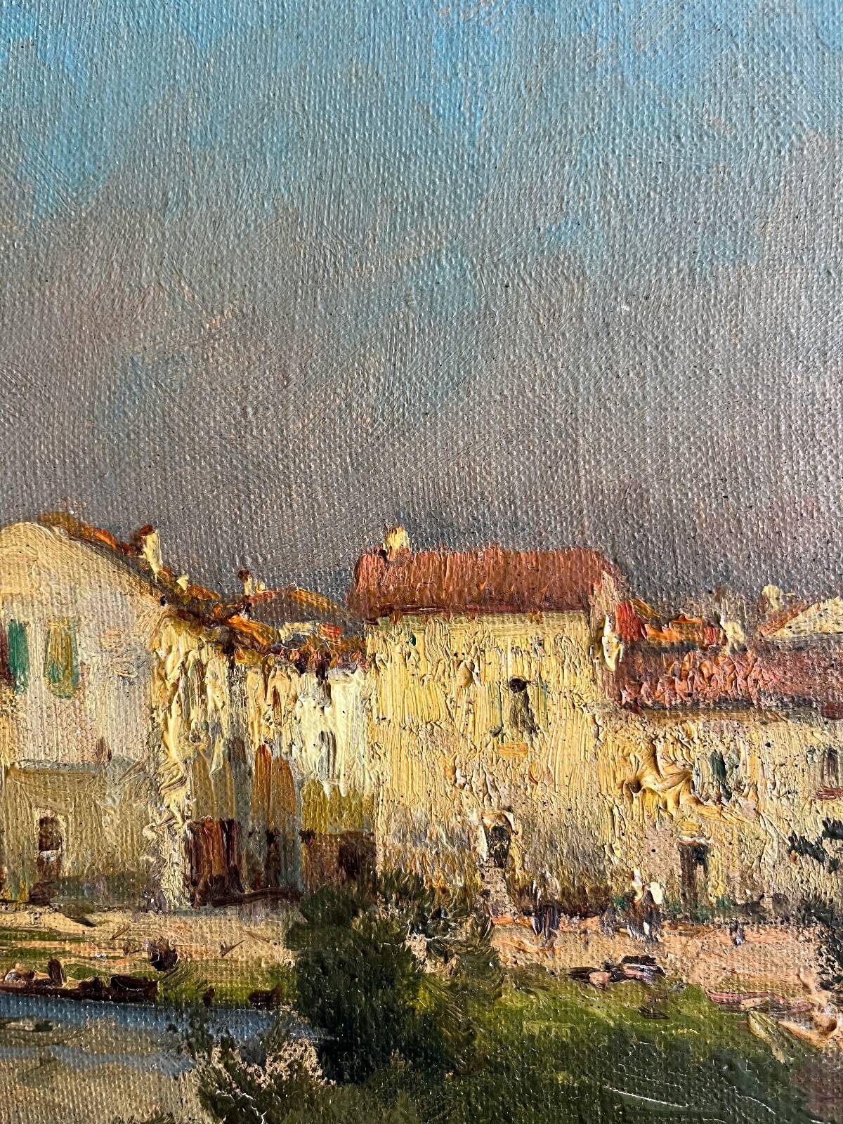 Tableau HST Pelletier cf. Eloi Georges Colette BOUVARD "Animated Village"