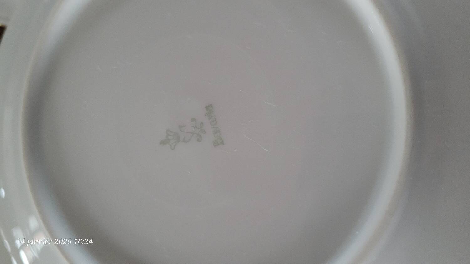 Antique dessert service