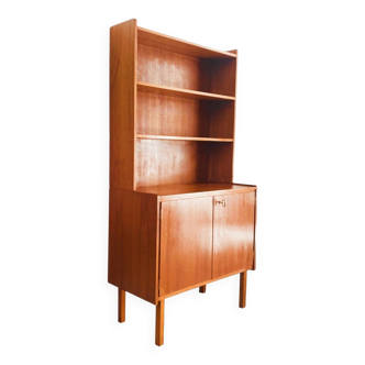 Vintage Danish Design Bookcase Wall Unit Retro Midcentury Teak