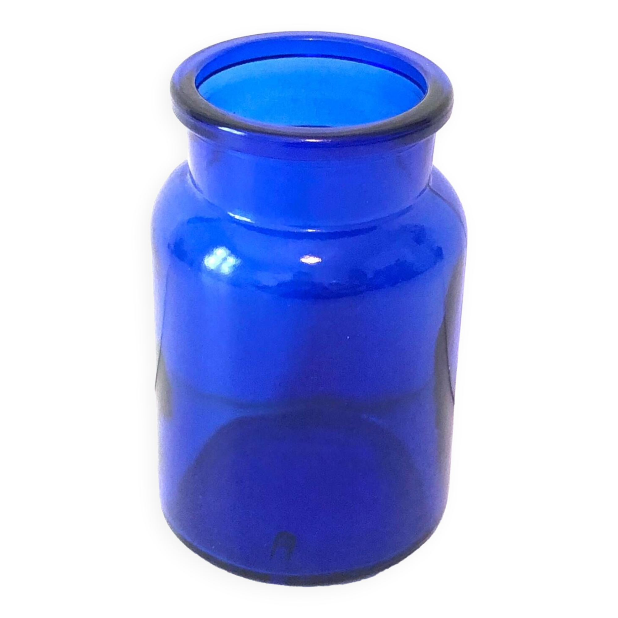 Blue Glass Vase