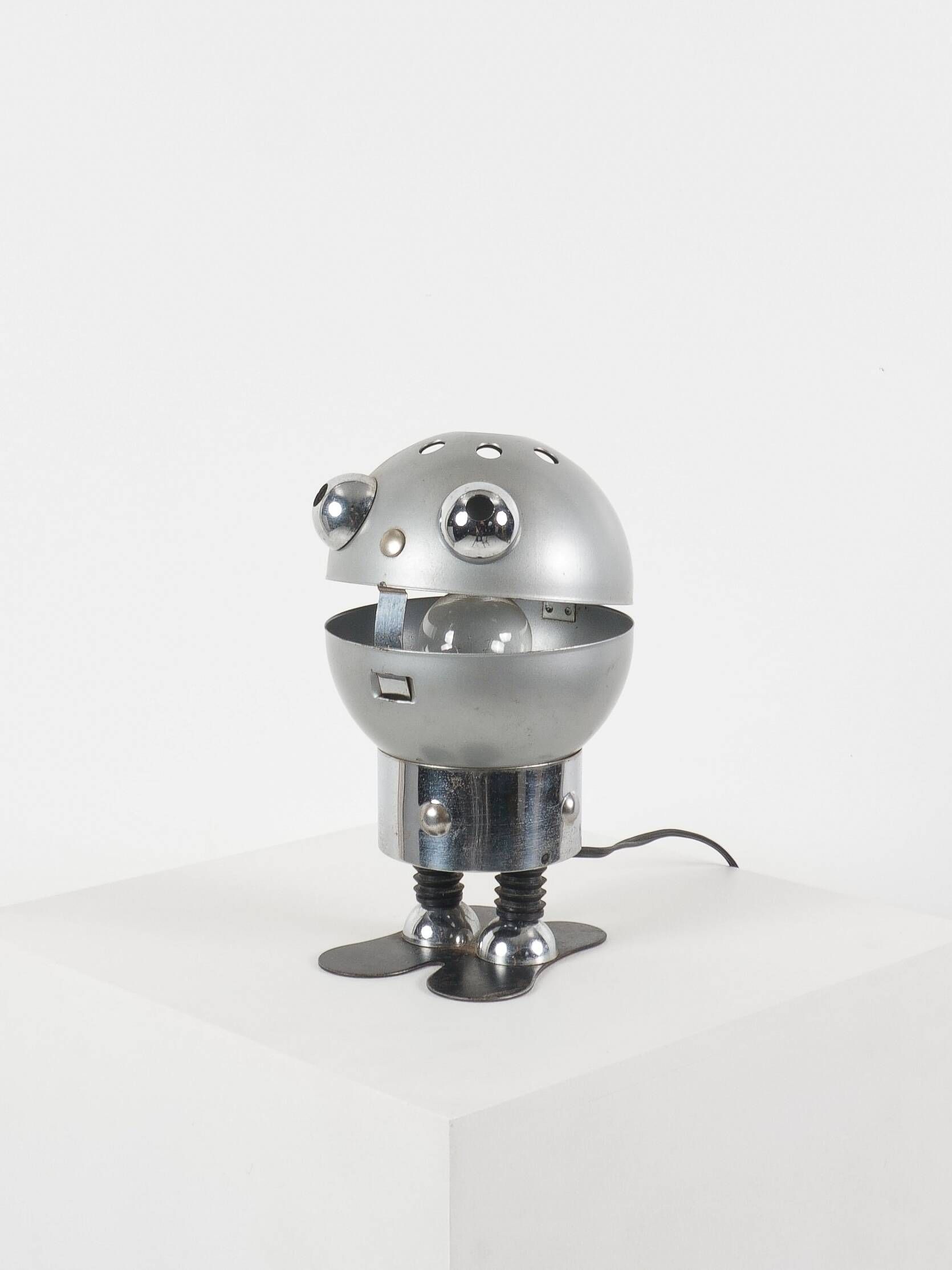 American work - Robot lamp, USA, 1970 - Satco edition - Metal