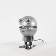 Travail américain - Lampe robot, USA, 1970 - Édition Satco - Métal