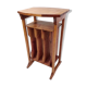 Table guéridon vintage meuble à musique porte-revues