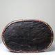 "Tampung" box, bamboo and leaf Indonesia, Lombok early 20th century