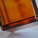 3 vases vintage 80's plexiglas écaille de tortue