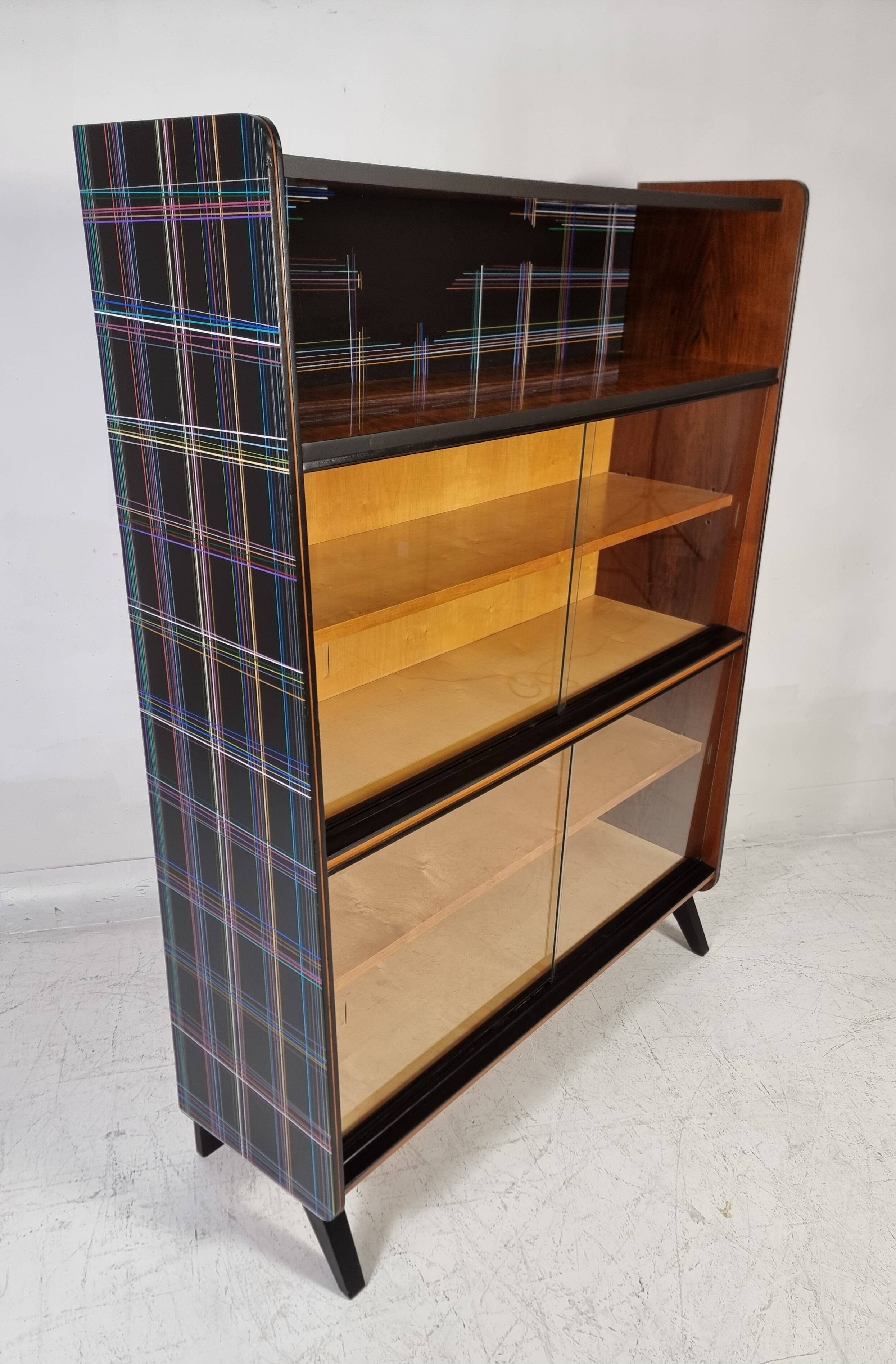 Vintage Brown Showcase from Tatra, 1970s