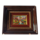 antique painting signed R. Bétourné wooden stucco frame