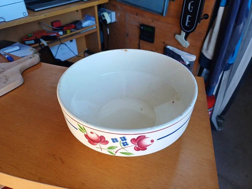Antique Lunéville porcelain bagatelle