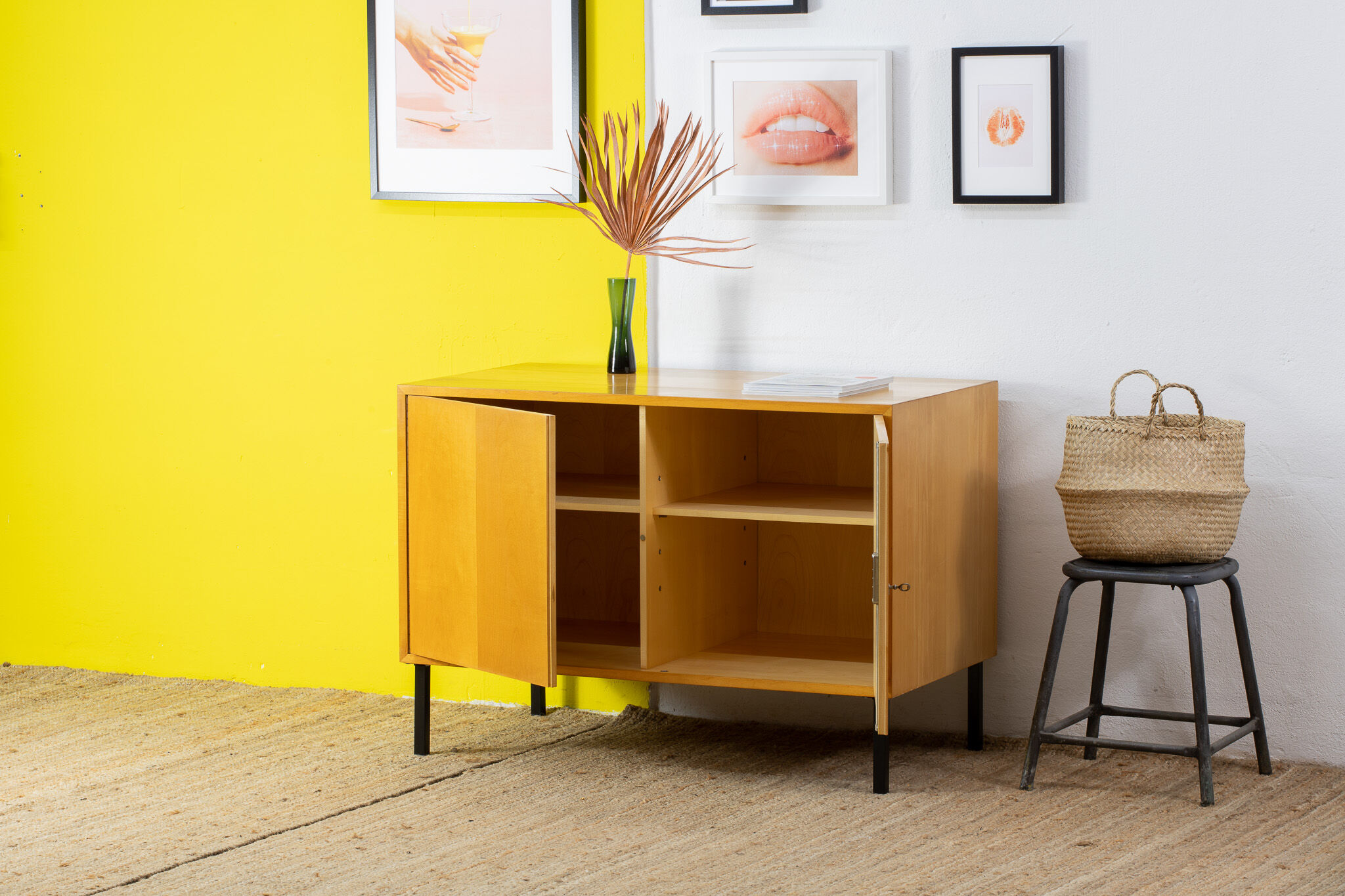 Commode Scandinave Vintage – 110 cm