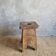 Tabouret brutaliste
