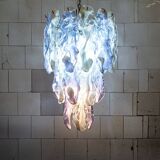 Murano glass pendant lamp by Mazzega, Italy, 1970s.