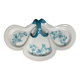 Belle Epoque Limoges porcelain dish with handle