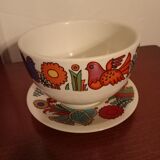 Bowl and its saucer Acapulco Villeroy & Boch