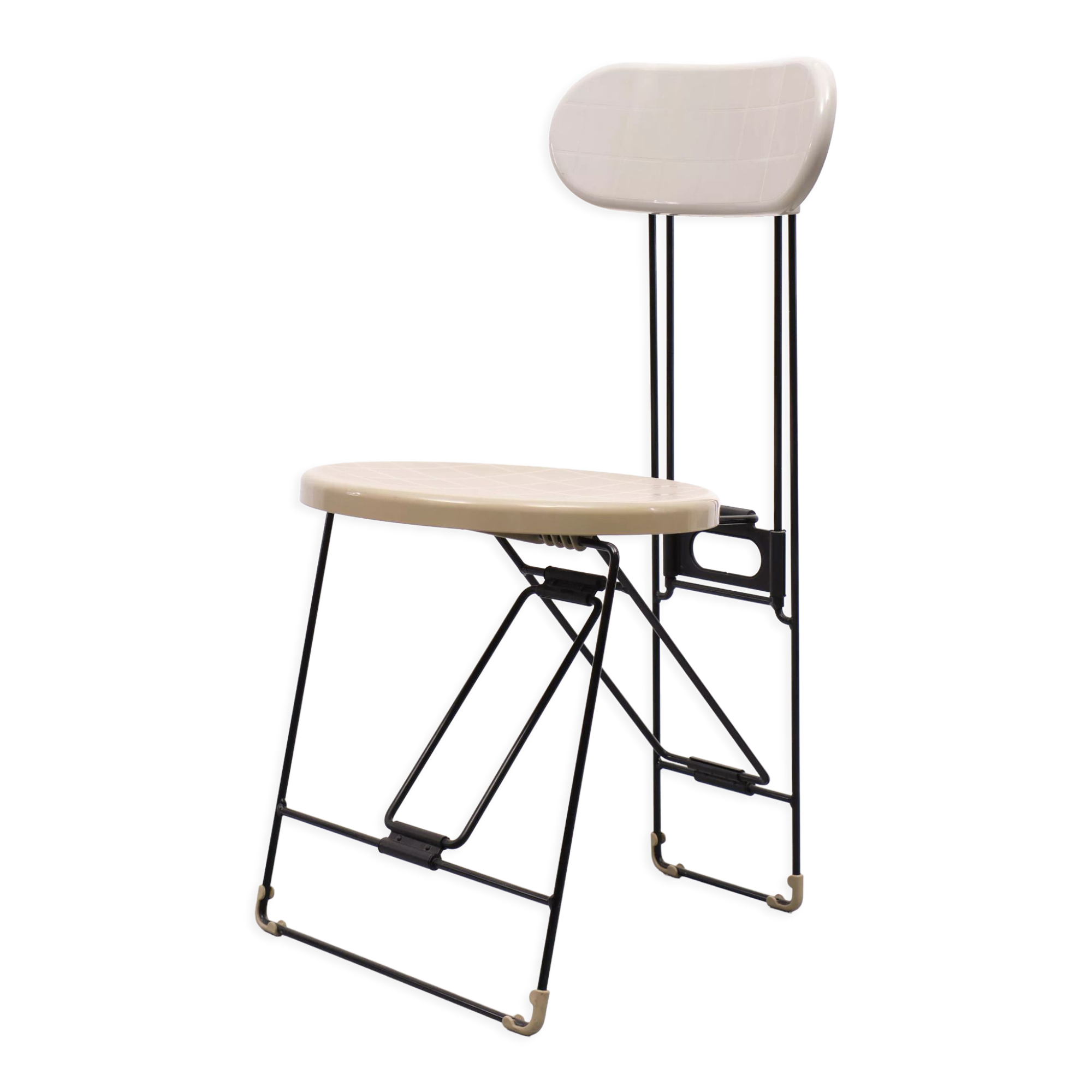 Chaise pliante post-moderne Andries Van Onck, 1984