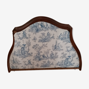 Napoleon bed sky 3 removable background in canvas of jouy