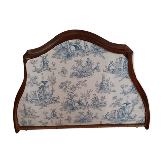 Napoleon bed sky 3 removable background in canvas of jouy