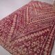 Burgundy Vintage Moroccan rug 183 x 321 cm - Berber Wool Rug - Handmade Rug