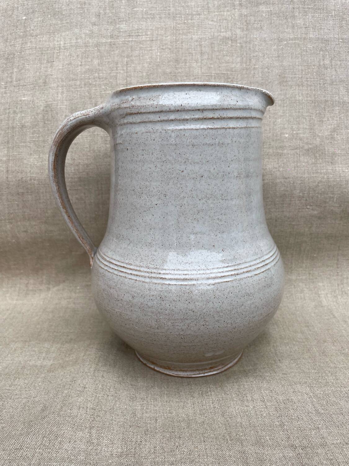Volkoff Vallauris stoneware pitcher