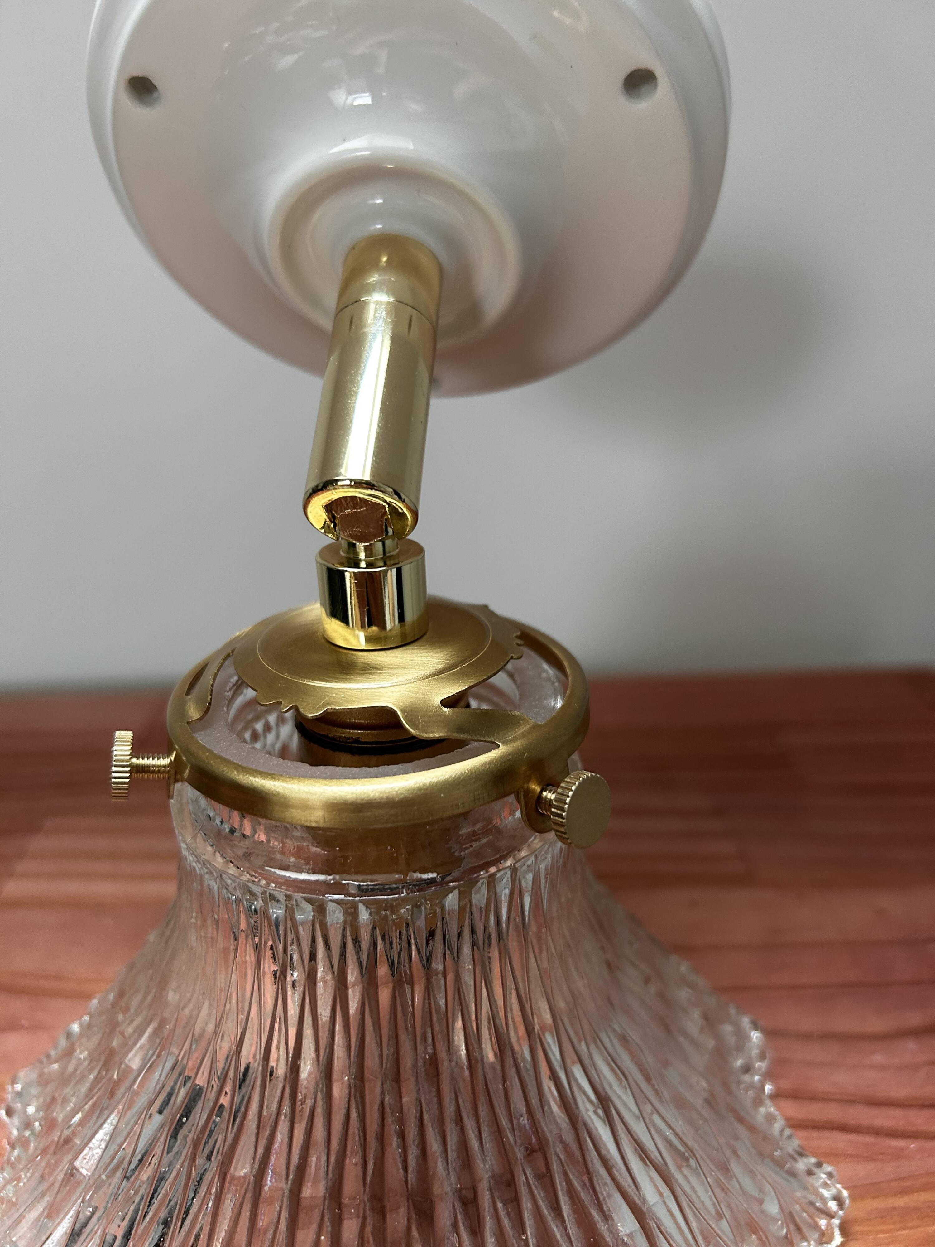 Holophane tulip wall light