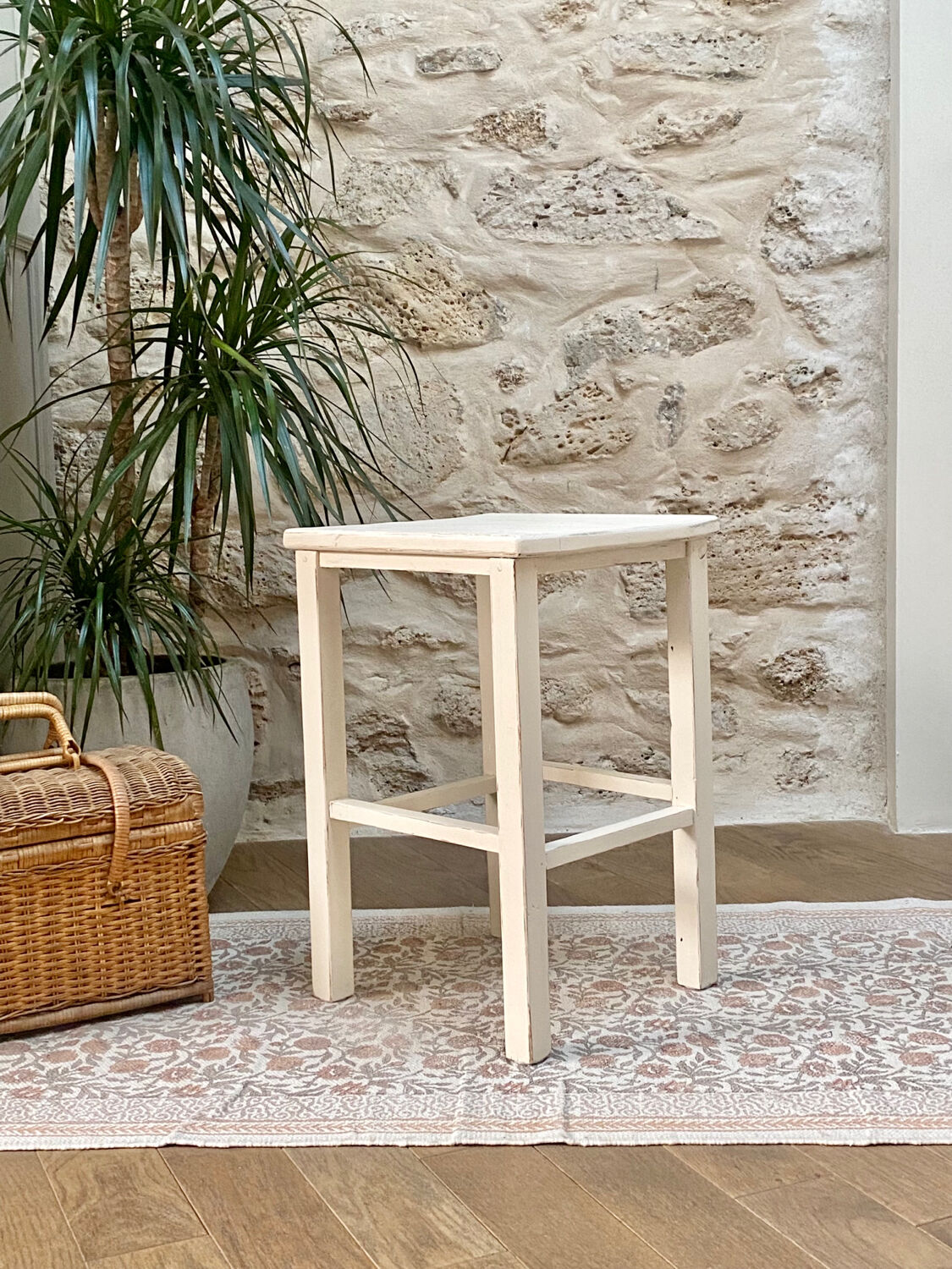 Wooden stool