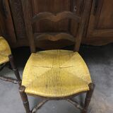Pair of rustic chairs