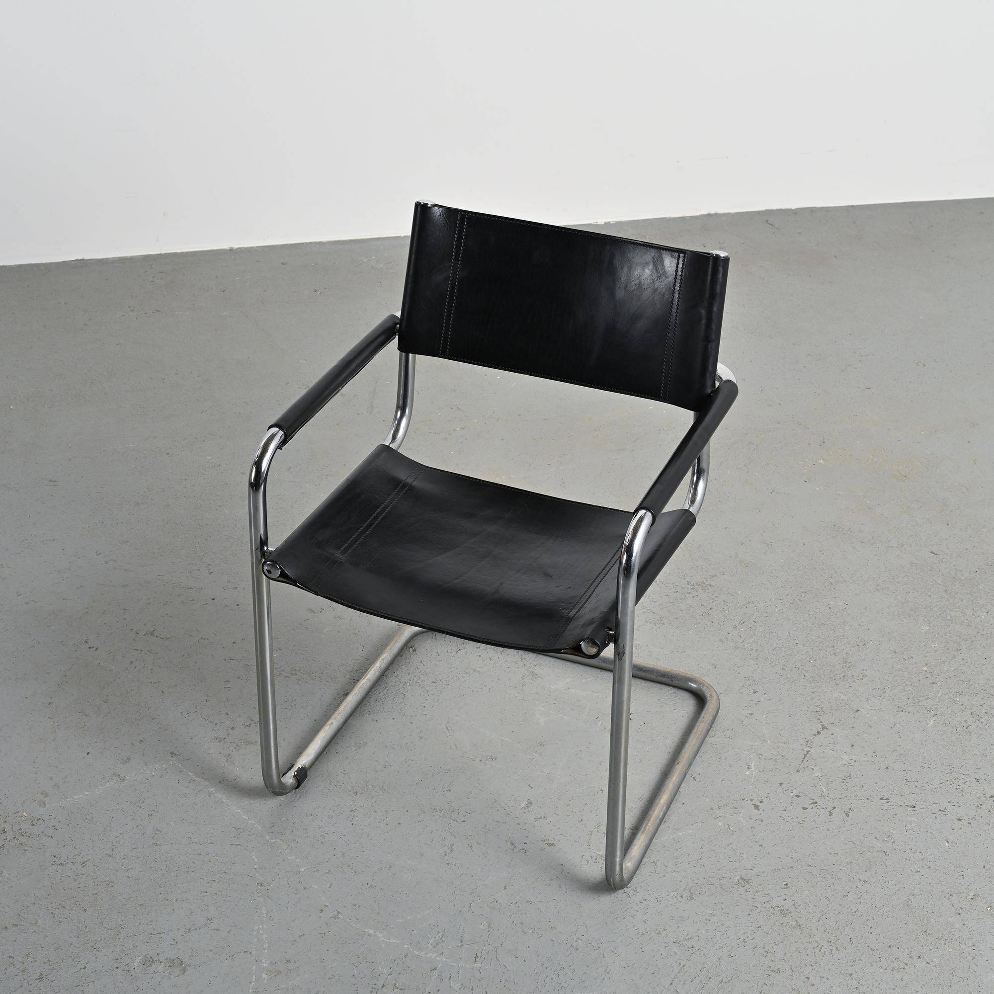 Cantilever armchair by Matteo Grassi, Italy circa 1970