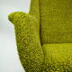 Yellow/Green Wingback Armchair by Miroslav Navratil for tone, 1960 s