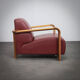 Pair of Hemingway lounge chairs by Hugo de Ruiter, Netherlands, 1990s
