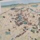 Carte vue du ciel de la ville de Vienne