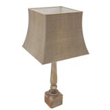 Two Marble Table Lamps