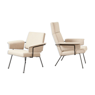 Pair of Lounge Chairs by Rudolf Wolf for Elsrijk 1950s