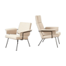 Pair of Lounge Chairs by Rudolf Wolf for Elsrijk 1950s