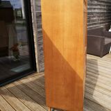 Secretary oak and rattan