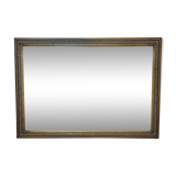 Miroir en bois peint