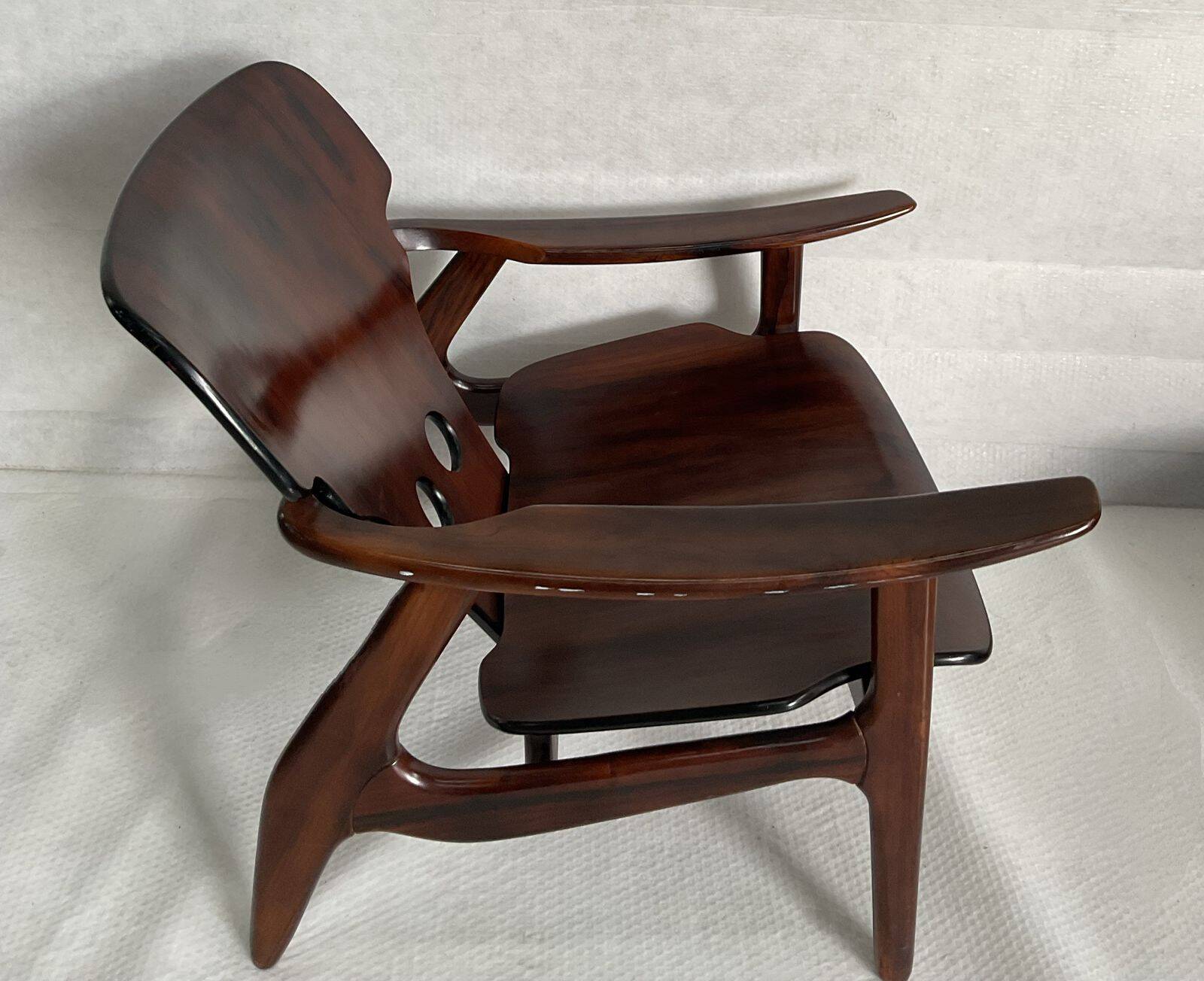 Paire de fauteuils Diz, Sergio Rodrigues