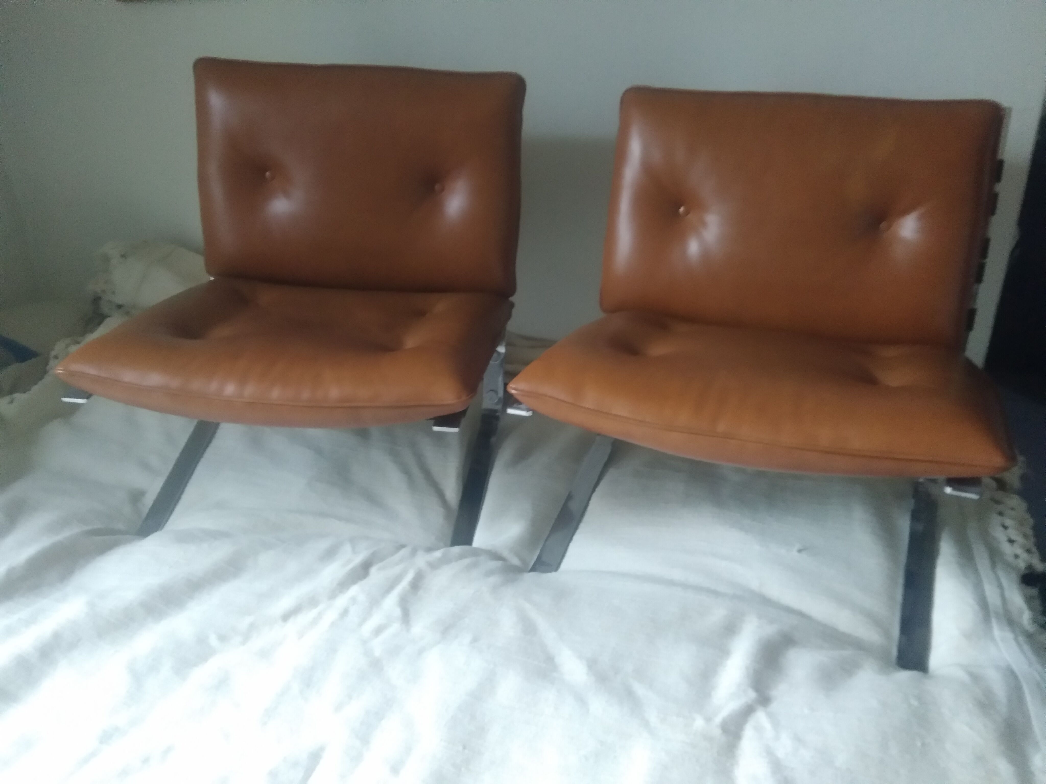 Pair of Joker armchairs by Olivier Mourgue