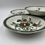 Set of 5 Boch Argenteuil soup plates