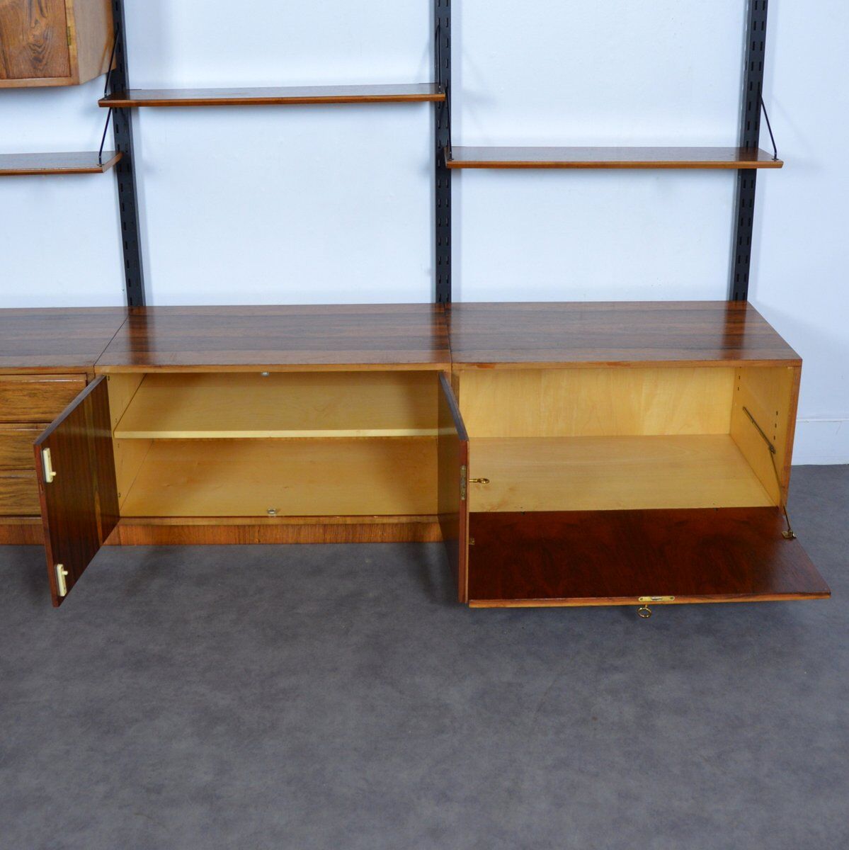 Palisandre modular bookcase 1960
