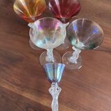 Bayel crystal liqueur glasses