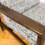 Customizable Pair Of Mid Century Armchairs GFM64 By Edmund Homa, 1960's
