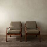 Vintage Senator Armchair by Ole Wanscher for Cado | Danish Lounge Chair