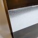 Vintage smoked plexiglass magazine holder 70s