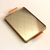 1950s Elegant mirror serving tray