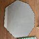 Vintage octagonal beveled mirrors