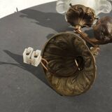 Lustre en bronze angelot