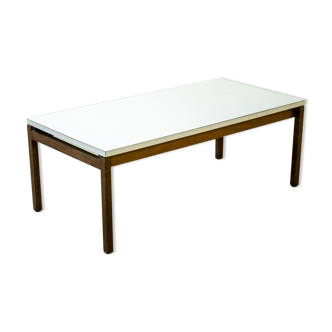 White coffee table - Knoll - Vintage