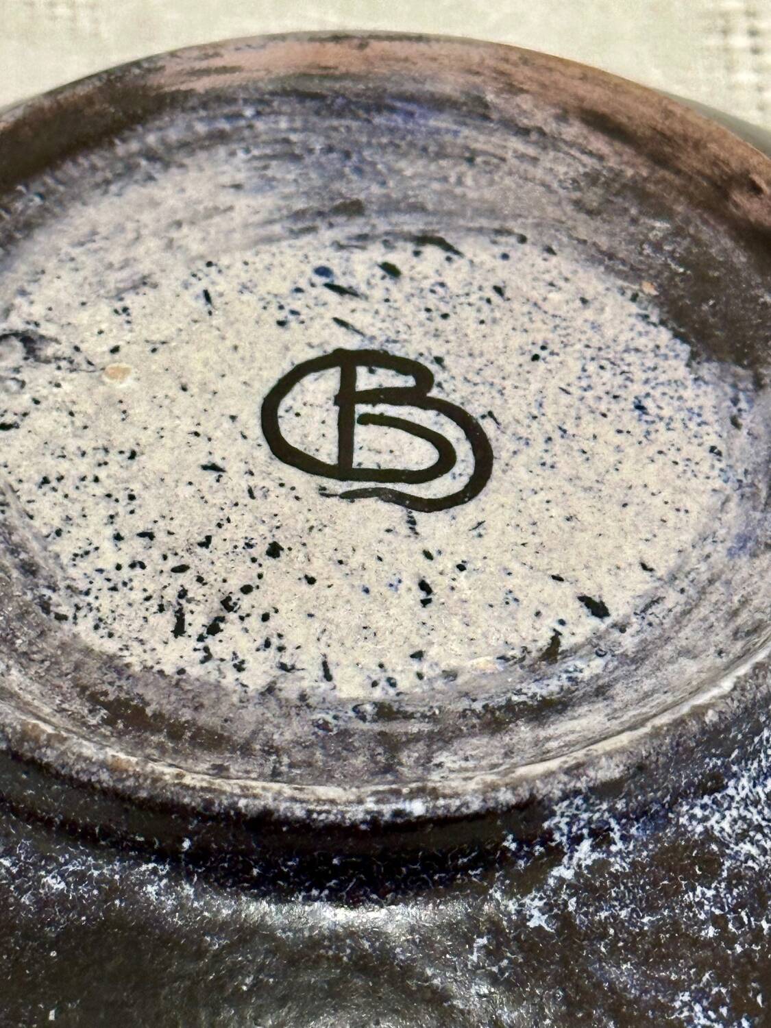 Ceramic bowl by Bernard Buffat