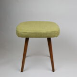 Vintage yellow stool, 1970