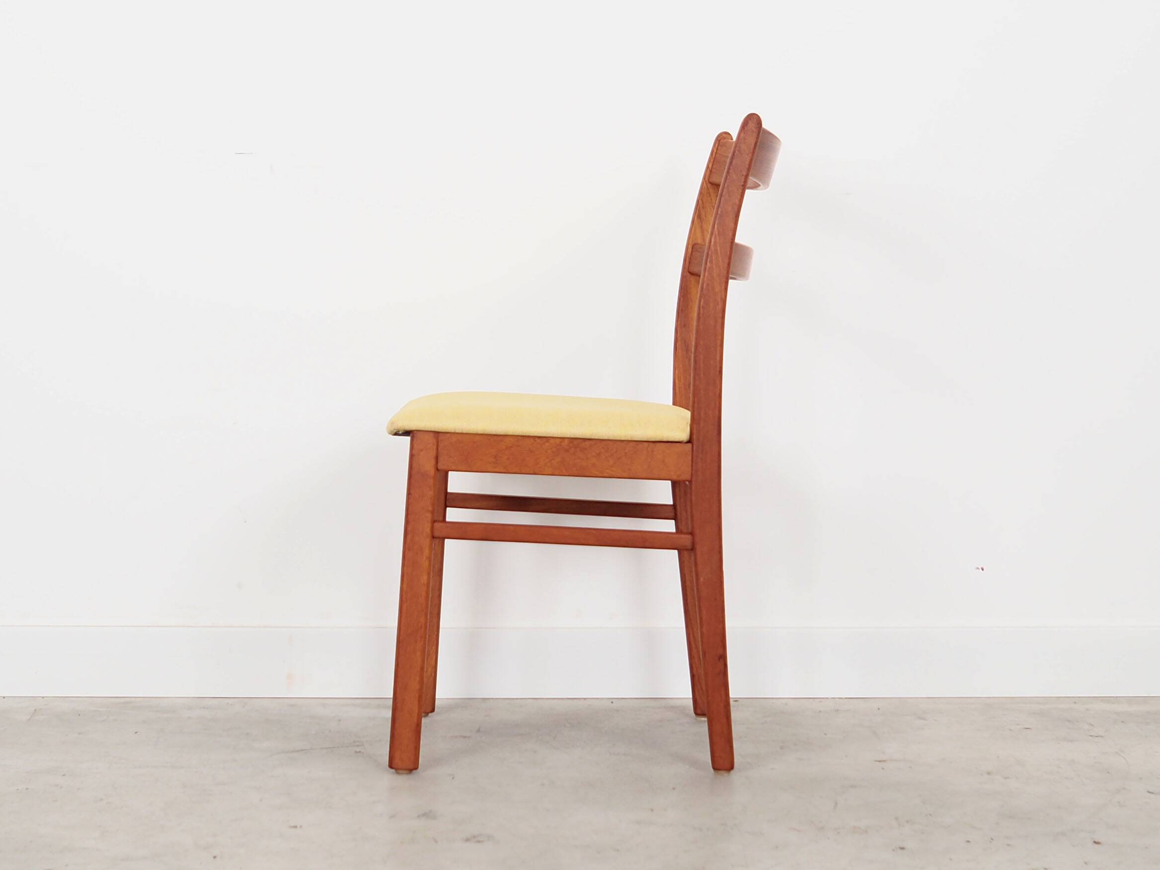 Set of four teak chairs, Danish design, 1970s, production: Denmark