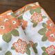 Nappe et serviettes à fleurs, années 70